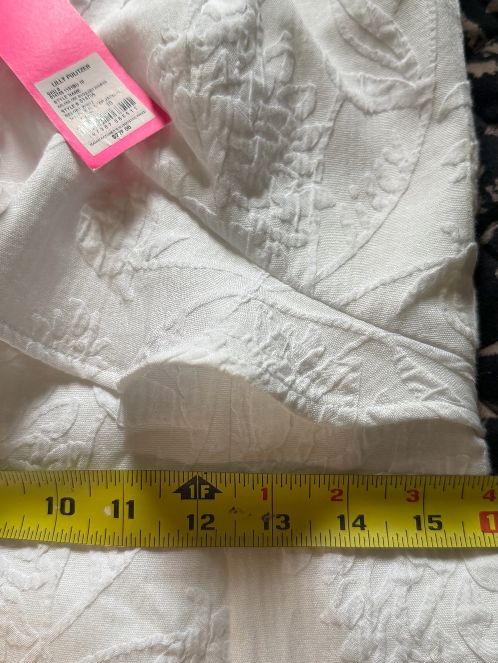 Lilly Pulitzer White One-Shoulder Ruffle Dress - Picture 11 of 14